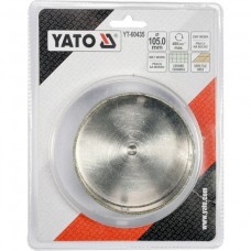 Carota diamantata 125 mm pentru placi ceramice Yat..